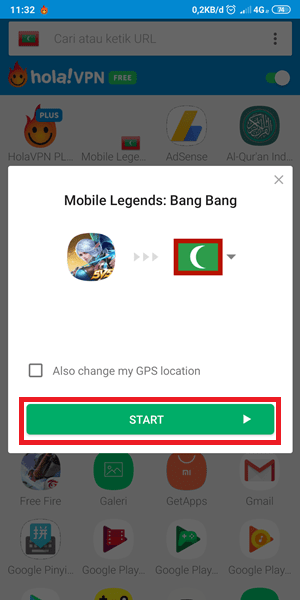 vpn mobile legend