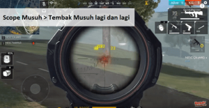 cara trik fire scope free fire