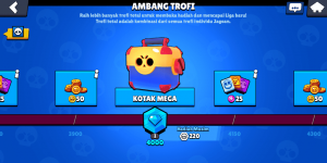 cara dapat kotak mega di brawl stars