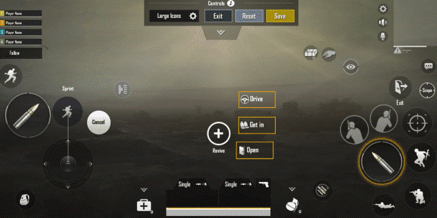 custom hud pubg 2 jari