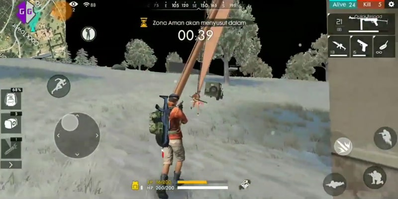 cheat antena game guardian ff