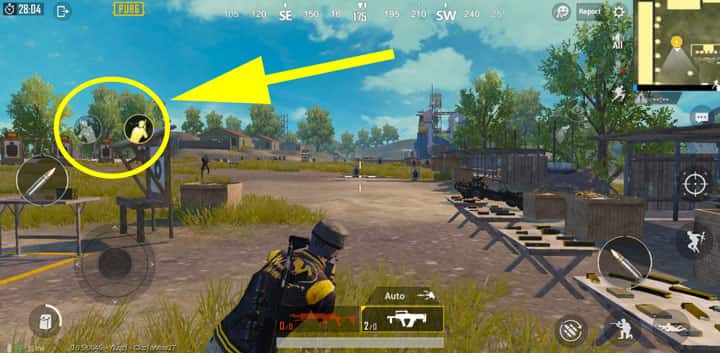 miring kanan kiri di PUBG