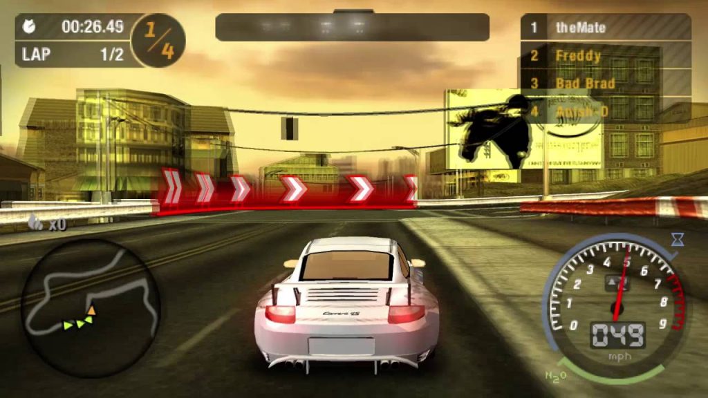 most wanted ppsspp