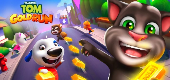 talking tom run