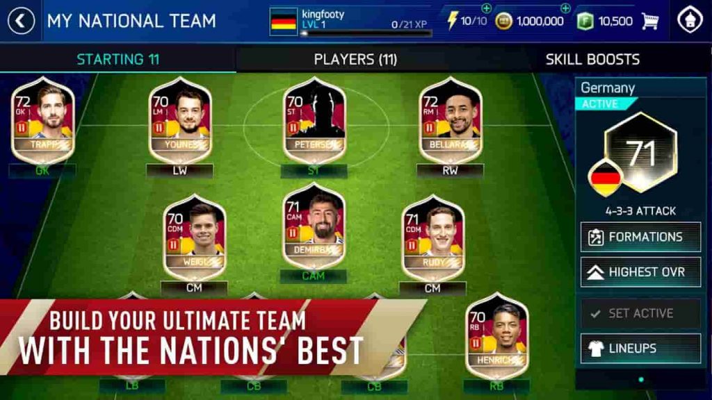 game pelatih sepakbola