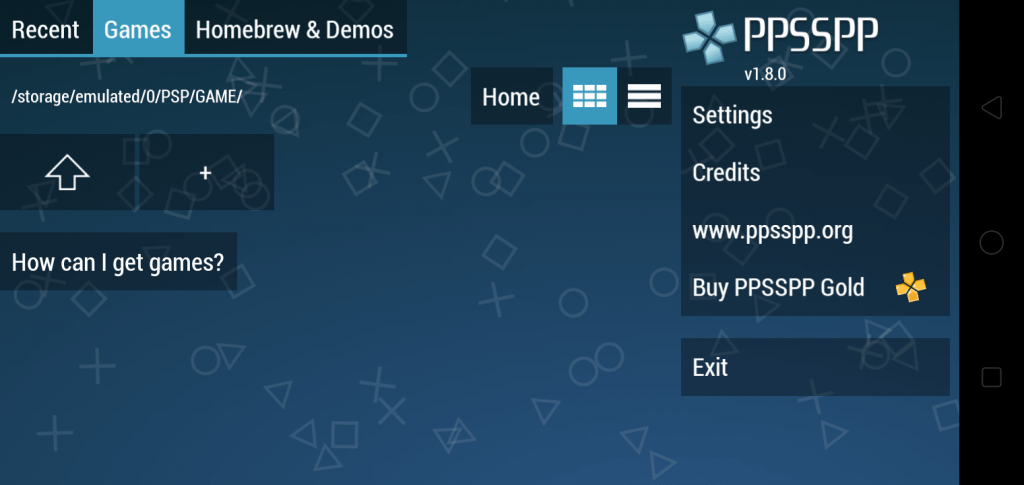 ppsspp emulator