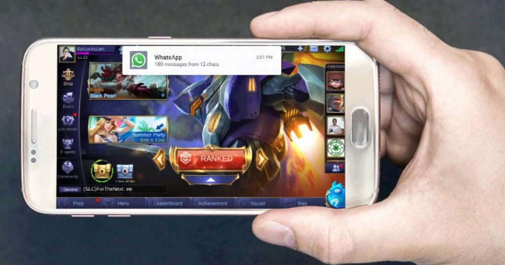menghilangkan notif saat main game mm, ff, pubg, cod