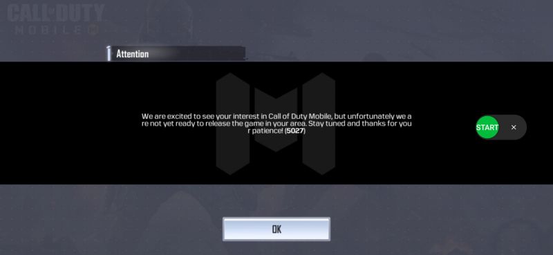 cod mobile tidak tersedia di wilayah negara 