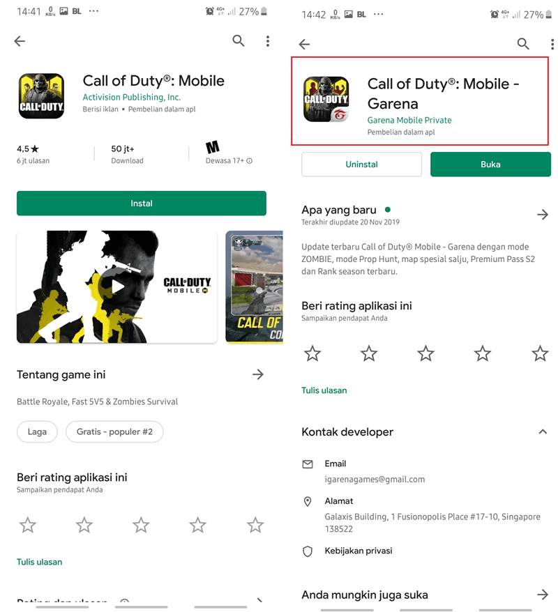 cod mobile error login