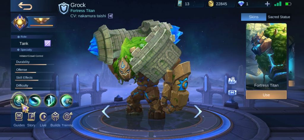Grock meta season meta hero mobile legends