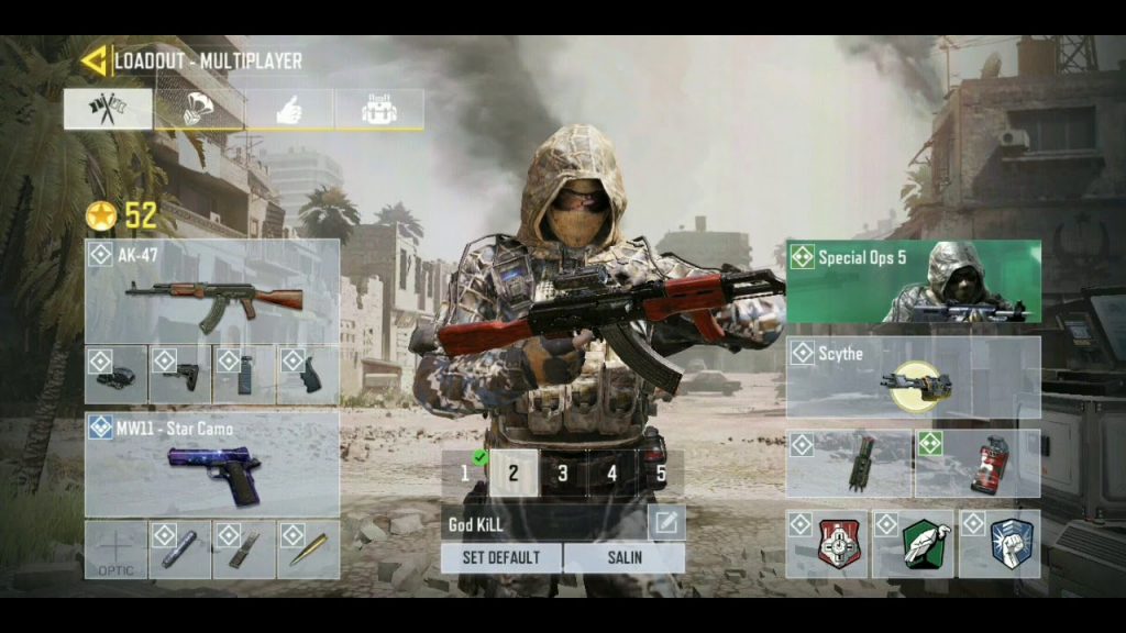 loadout codm