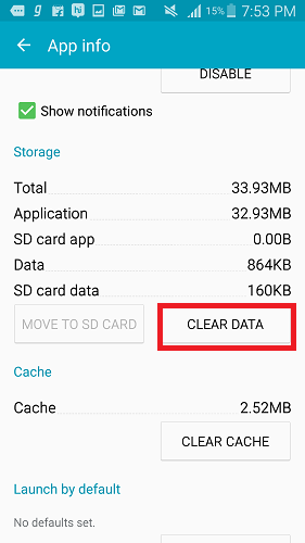 membersihkan cache