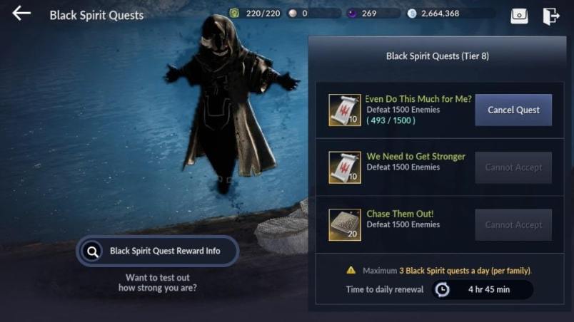 leveling black desert mobile