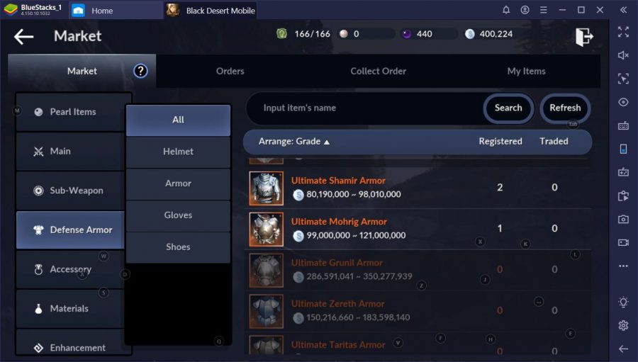 meningkatkan cp black desert mobile