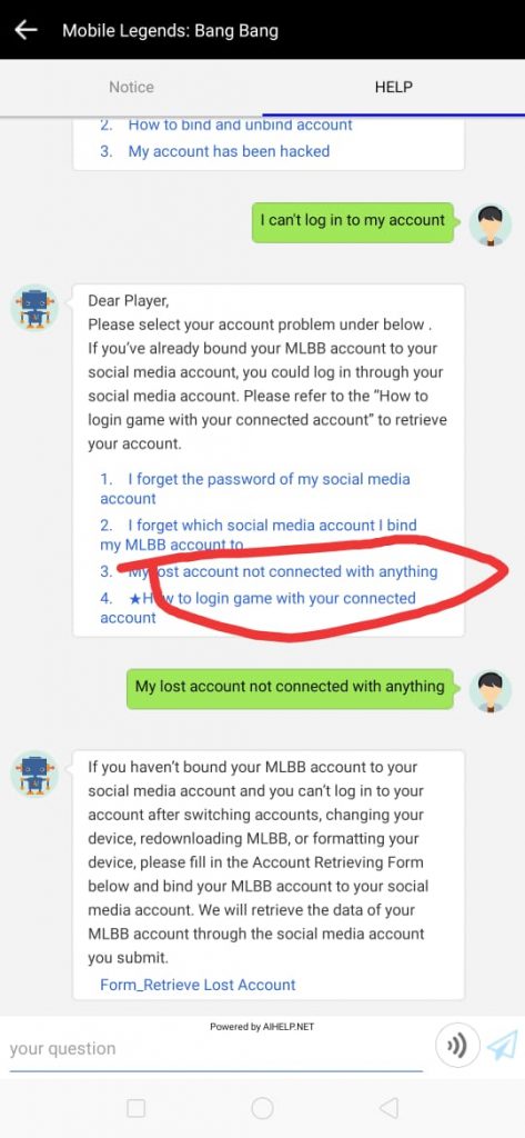 mengatasi akun hilang karena lupa password