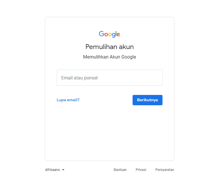mengembalikan akun PUBG Mobile