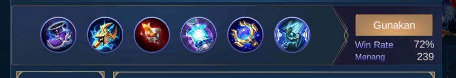 Build Harley Mage tersakit Mobile legends