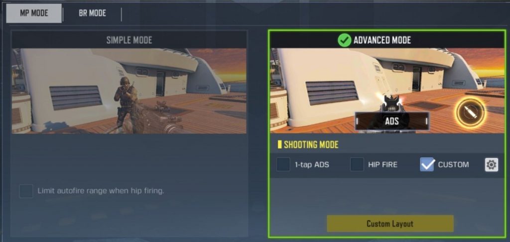 Sensitivitas cod mobile