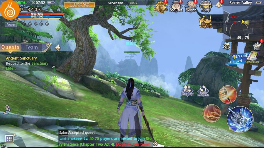 game rpg open world