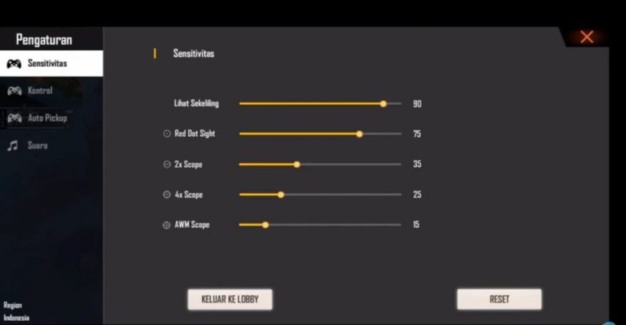 oppo settingan