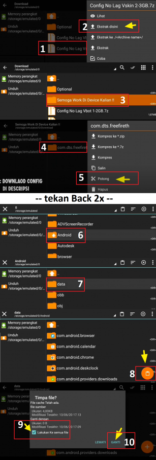 ekstrak script