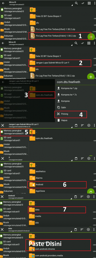 config ff fix lag terbaru