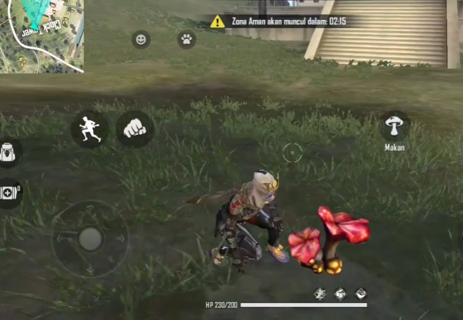 jamur level 4 lokasi free fire