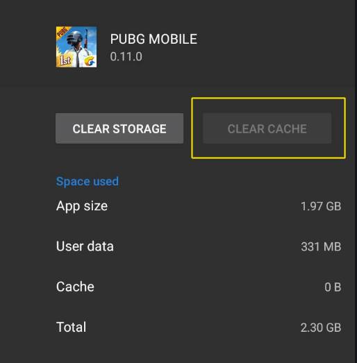 clear cache hp