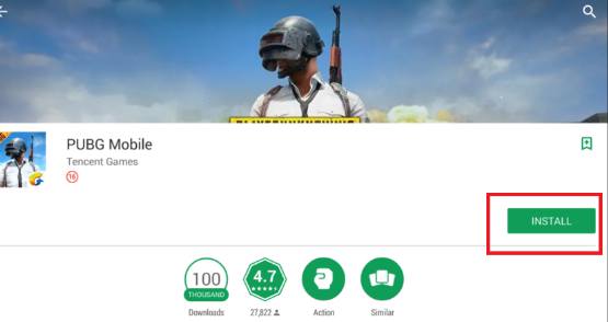 pubg mobile instal