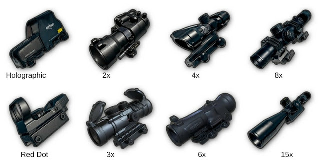 aksesoris senjata pubg 