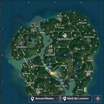 lokasi flare gun