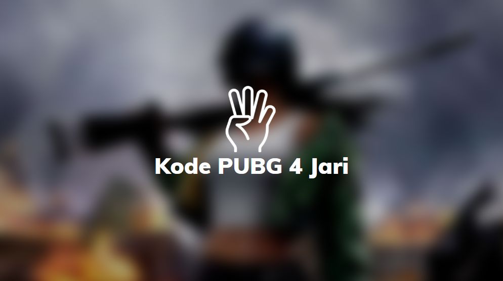 kode pubg 4 jari