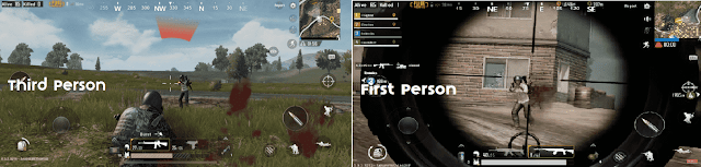 first persom mode untuk aim