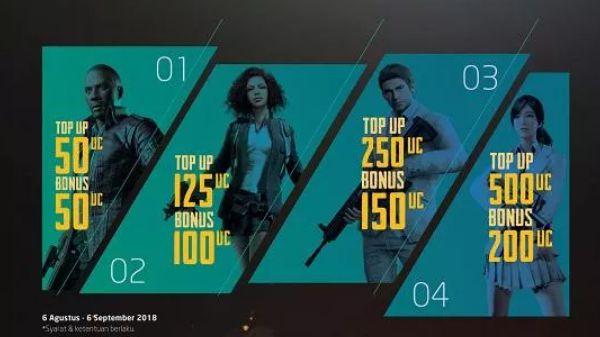 top up pubg mobile