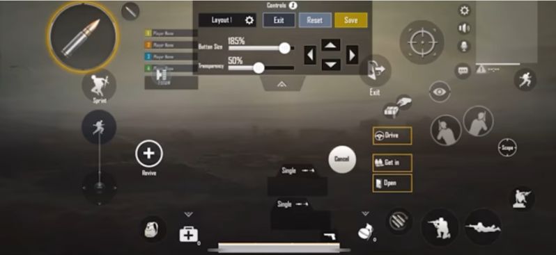 custom HUD main 4 jari