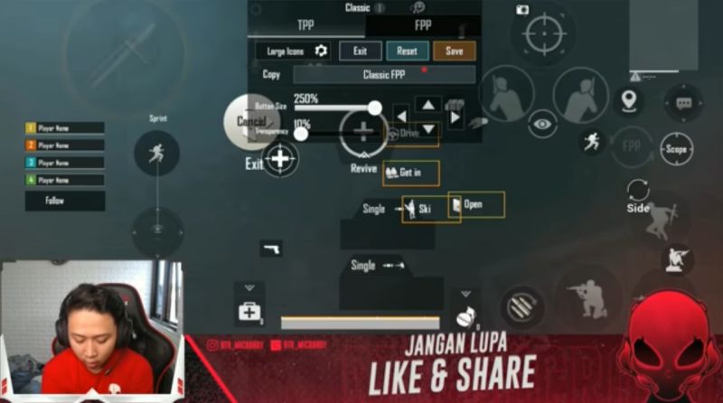 custom hud pubg mobile