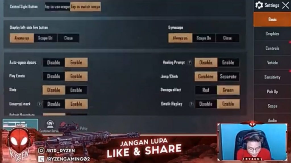 sensitivitas asli ryzen terbaru 2020