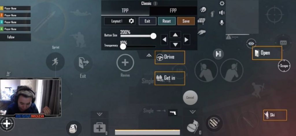 custom HUD 4 jari