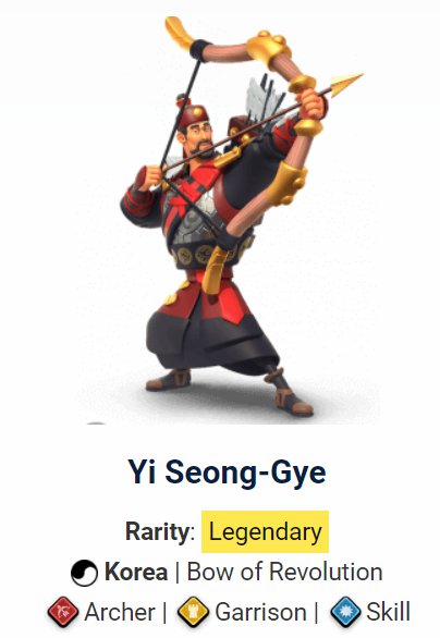 Commander F2P Terbaik Rise Of Kingdom
