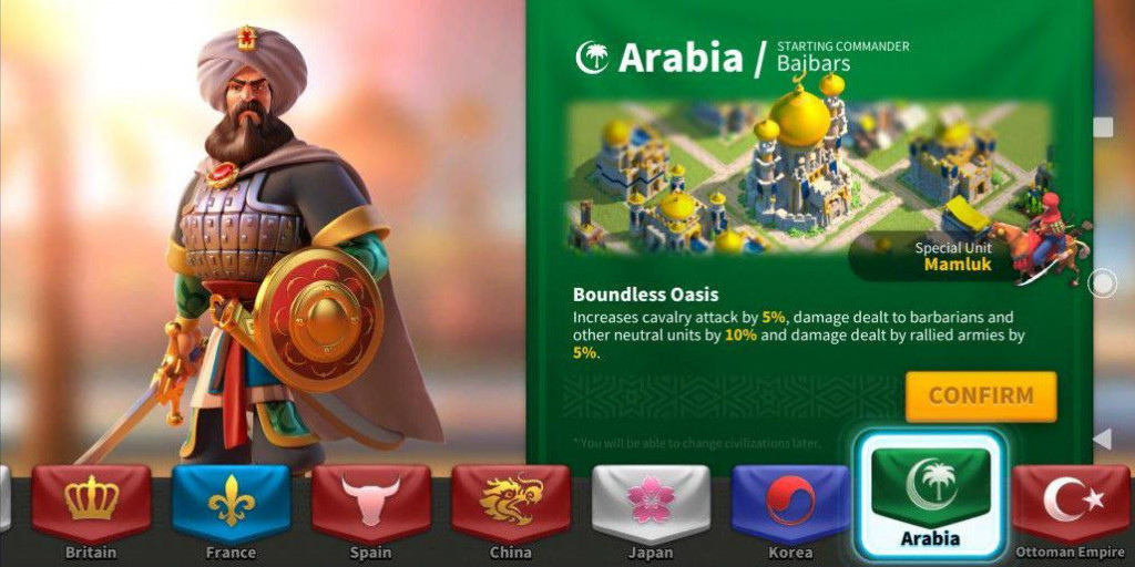 Peradaban Arabia ROK