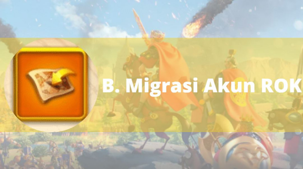 cara migrasi akun rok