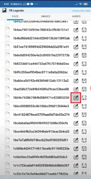 replace file