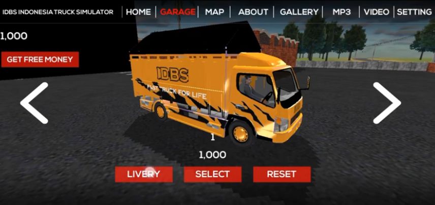 Memasang Livery IDBS Truck Simulator Indonesia