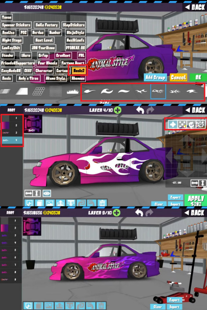 membuat  livery FR Legends keren dan terbaik