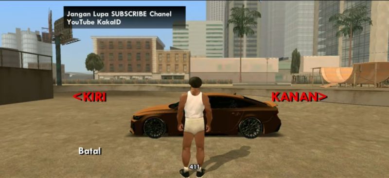memasang mod GTA SA Android 
