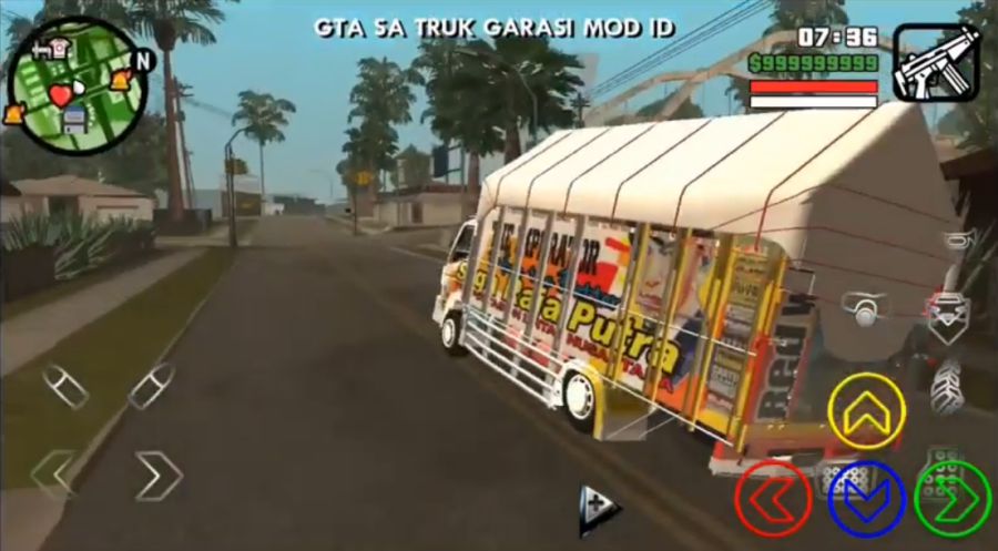 GTA SA Lite Android MOD camhack 