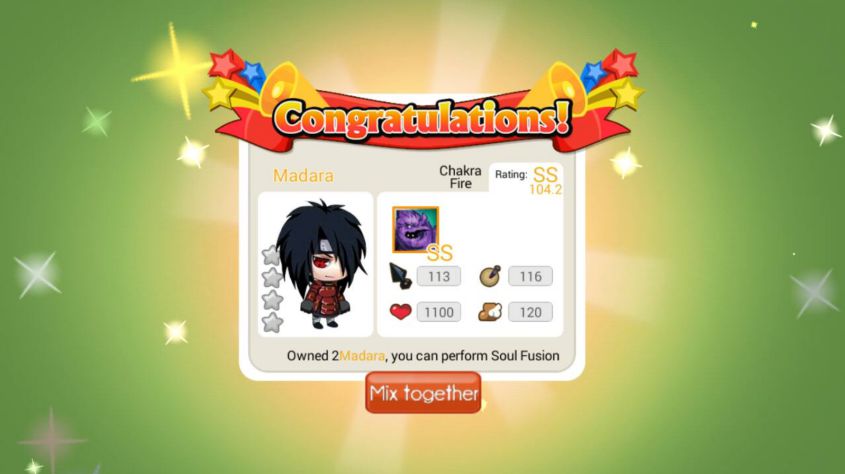 Trik Ninja Heroes S & SS madara hasirama tobirama minato six path
