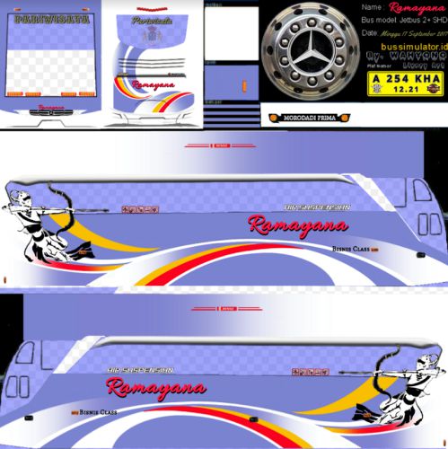 Download Livery Bus Bussid Ramayana