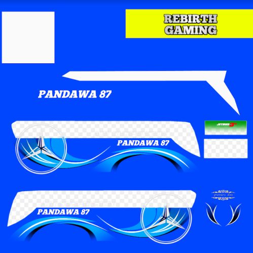 Download Livery Bus Bussid Pandawa 87
