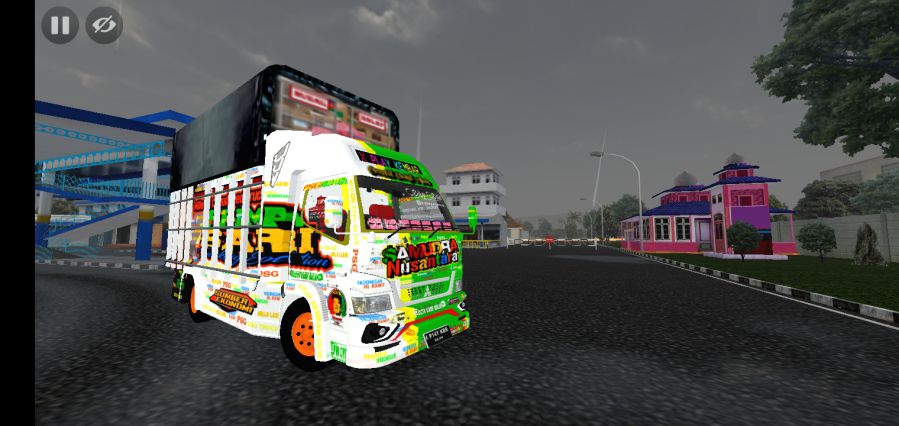Mod Bussid Truck oleng